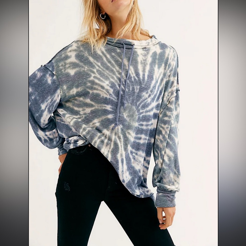 We The Free Best Catch tie dye sweatshirt